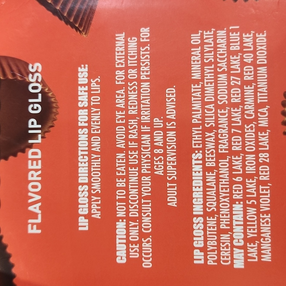 🔹️Reeses 🔹️collectors 5 Pack Flavored lip gloss - Picture 3 of 5